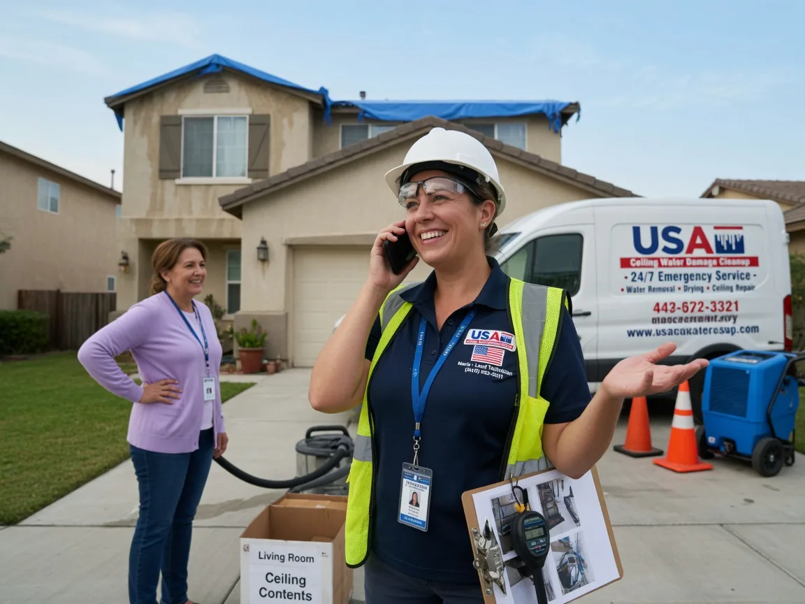 Ceiling Water Damage Restoration Cameron, WI FAQs